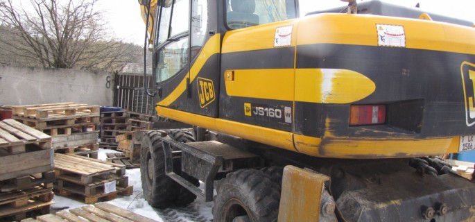 mobil excavator JCB 160 W