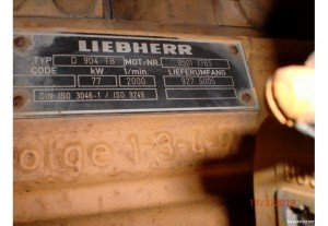 Liebherr Diesel Motor D904