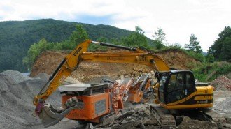 JCB Hydraulkbagger JZ 235 LC gebraucht Kettenbagger Bagger Excavator Baumaschinen