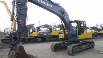 Volvo Bagger Kettenbagger EC 210 C NL gebraucht excavator
