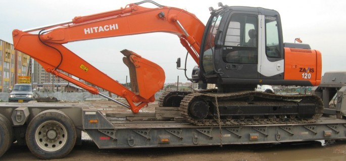 Hitachi Kettenbagger ZAXIS 120 Bagger excavator Hydraulikbagger Raupenbagger Baumaschinen gebraucht