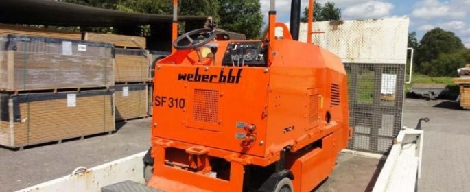 Weber Straßenfräse SF 310 A gebraucht Fraese Straßenfraes Straßenbau Baumaschinen Baugeräte