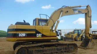 CAT 320 CL Hydraulikbagger Caterpillar Bagger excavator Baumaschinen Bilder gebraucht Raupenbagger Kettenbagger