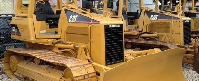 CAT D5G XL Planierraupe Bulldozer CAT Raupe Dozer Planierschild Baumaschinen gebraucht