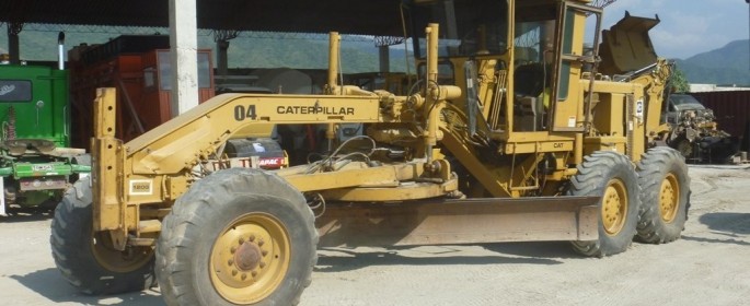 Caterpillar 120G Motorgrade Grader Baumaschinen gebraucht CAT