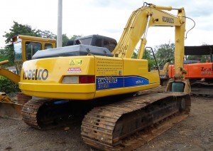 Kobelco Hydraulikbagger SK220LC Bagger Raupenbagger Bagger excavator Baumaschinen gebraucht excavator Bilder