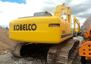 Kobelco SK 210 LC Kettenbagger Bagger Raupenbagger Hydraulikbagger Baumaschinen gebraucht Bilder