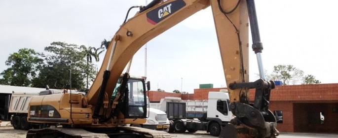 CAT 330 DL Hydraulikbagger Bagger Kettenbagger Raupenbagger excavator Baumaschinen Bilder Kleinanzeigen Caterpillar