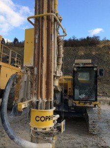 Atlas Copco Roc7 gebraucht Baumaschinen sale Bohrer Kettenlaufwerk used Heavyequipment